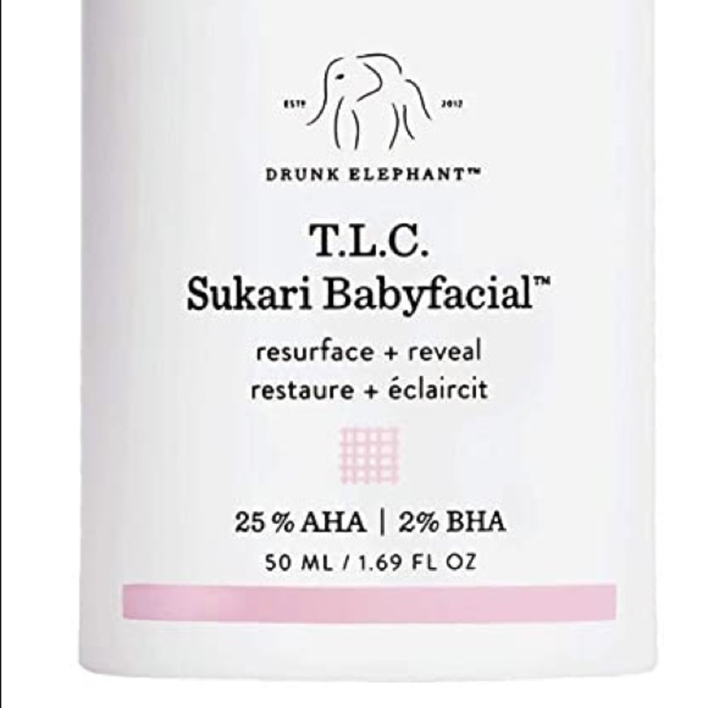 Drunk Elephant TLC Sukari Babyfacial 25% AHA Mask